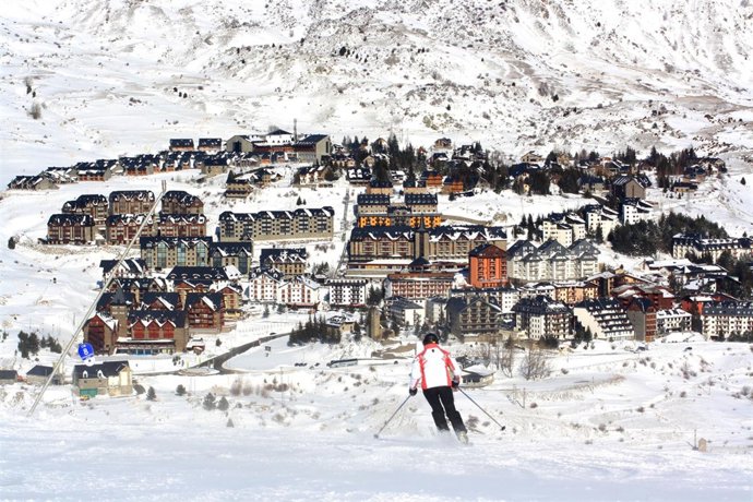 Paisaje de la estación de Esquí de Formigal