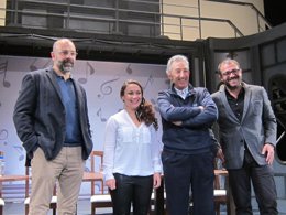 Marzio Conti, Beatríz Díaz, Carlos Chausson y Curro Carreres