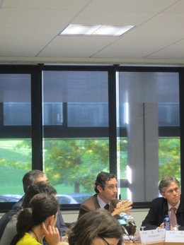 El presidente del Igape en un encuentro con 9 cluster gallegos