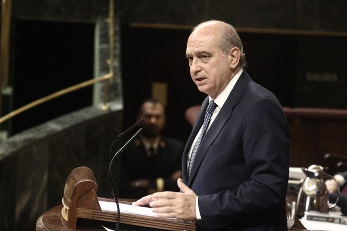 Jorge Fernández Díaz (Interior) en el Congreso