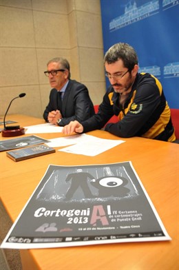 Pineda y Biedmar en la presentación