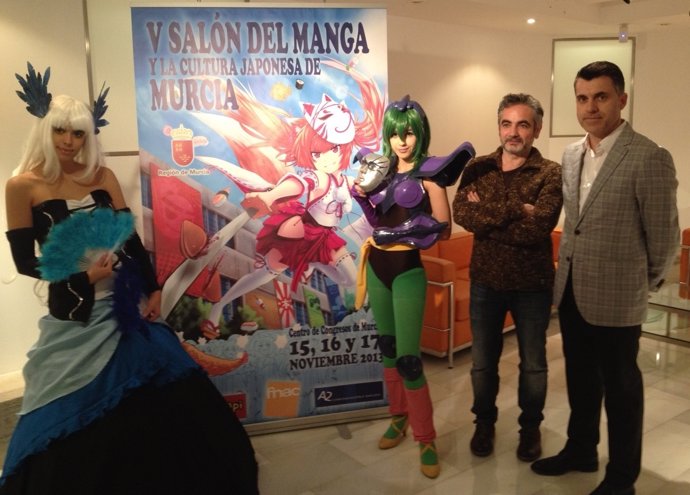Presentación de las novedades del V Salón del Manga de Murcia