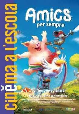 Cartel de 'Amics per sempre'