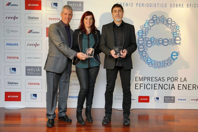 Los premiados con el I Premio de Eficiencia Energética
