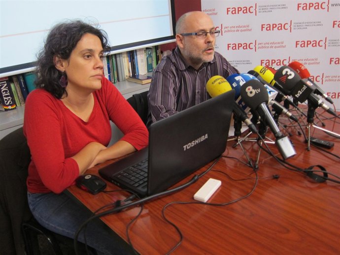 De izquierda a derecha: Laura Colls y Àlex Castillo (Fapac)