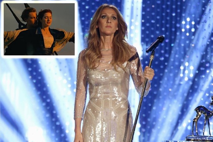 Céline Dion harta de la canción de Titanic