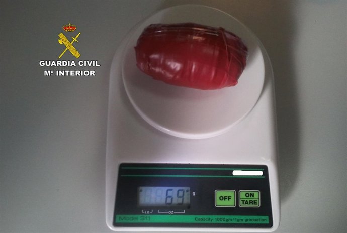 69 Gramos De Heroína Pesados      