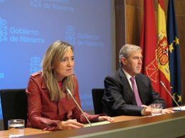 Cristina Ibarrola y José María Roig.