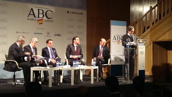 Zugaza durante su participación en el V Observatorio ABC Marca España