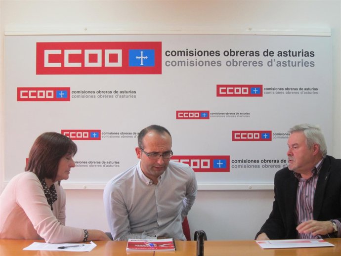 Idoya Unzueta, Damian manzano y Ángel Luis García.