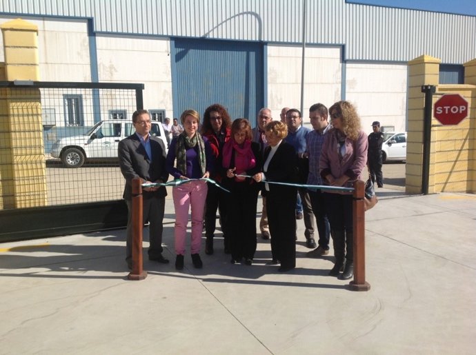 Inauguración del punto limpio de Bailén.