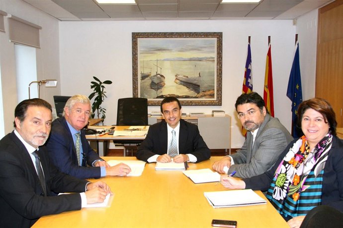 Joaquín García y presidente Cámara de Comercio