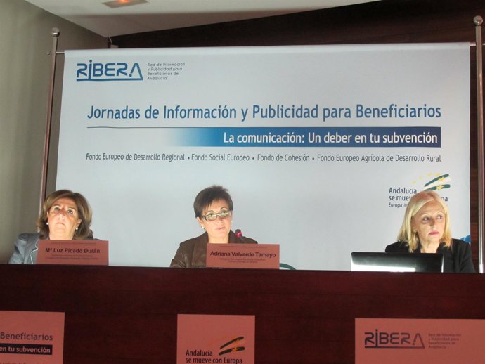 Presentación jornada formativa para publicitar fondos europeos