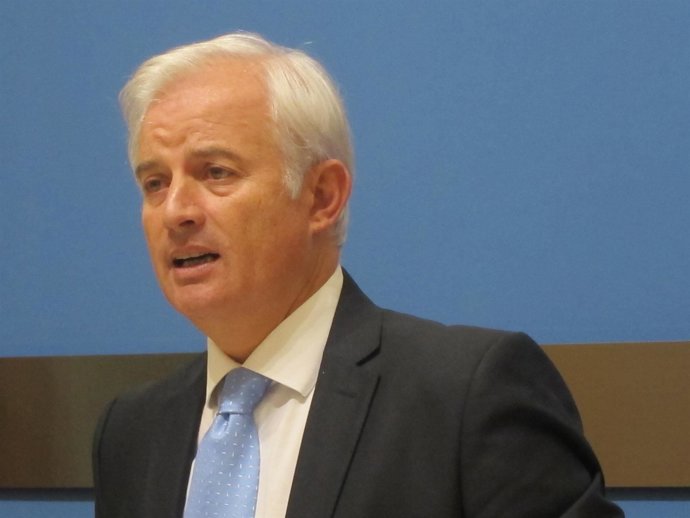 El portavoz del PP, Eloy Suárez