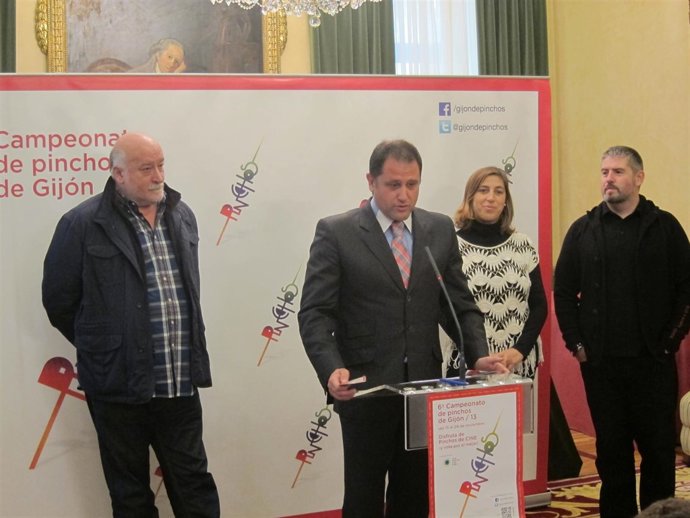 Presentación concurso de pinchos de Gijón