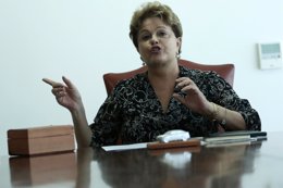 La presidenta brasileña, Dilma Rousseff