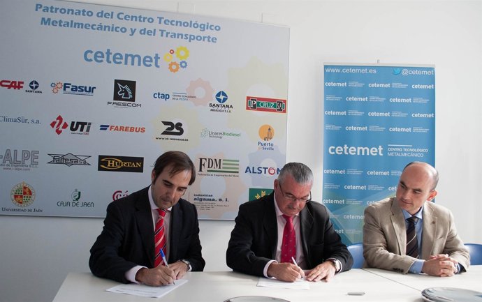 Firma del convenio de colaboración entre Cetemet y Faico
