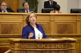 Soriano en el pleno de las Cortes