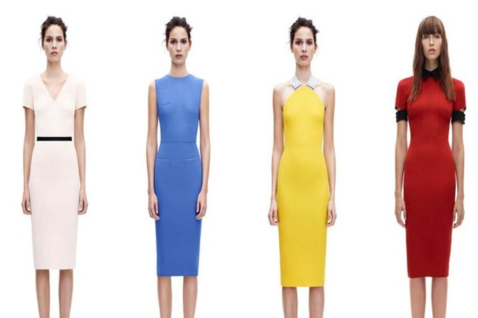 Un recopilatorio de las colecciones más destacadas de Victoria Beckham