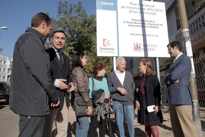 Visita a las obras de Reina Mercedes