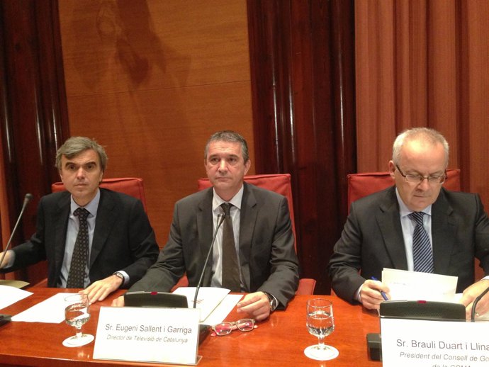 Comisión de control de la CCMA en el Parlament