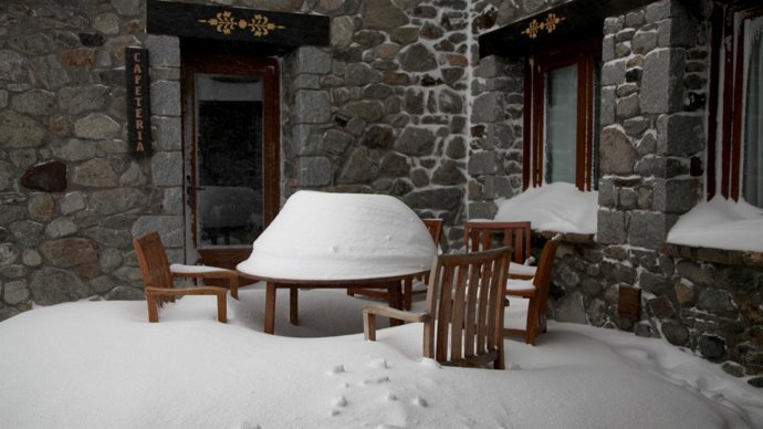 La nieve ha hecho su aparición en algunos puntos del Pirineo
