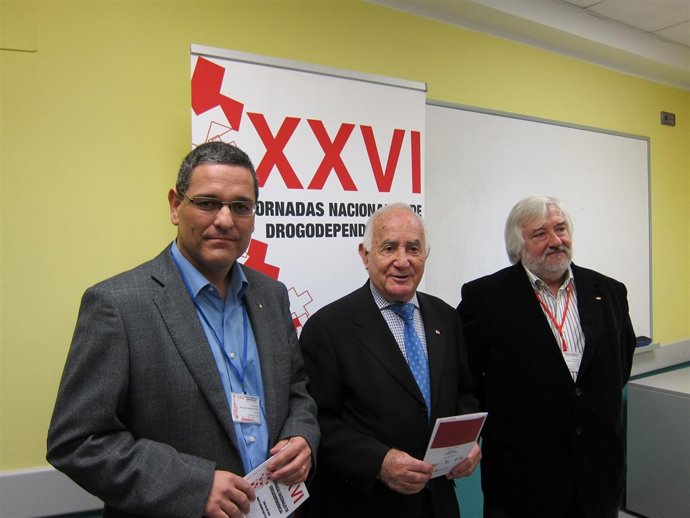 Fernando Reinares junto a Juan Jesús Hernández y Gregorio Martín