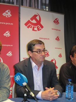 El secretario generla del PCE, José Luis Centella