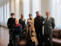 Presentación de la obra 'En el estanque Dorado'