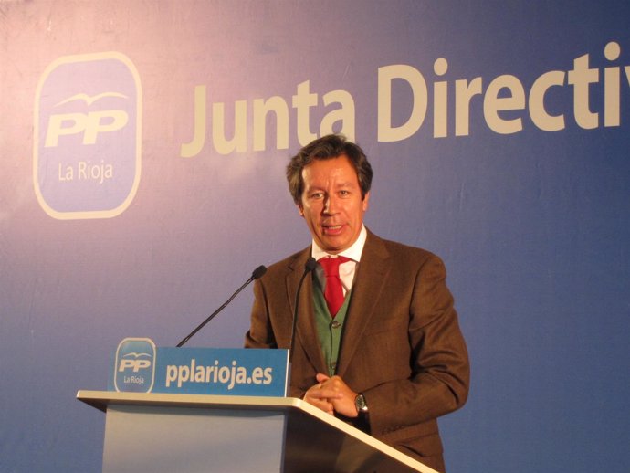 Carlos Floriano, vicesecretario de Organización del PP en Junta PP La Rioja