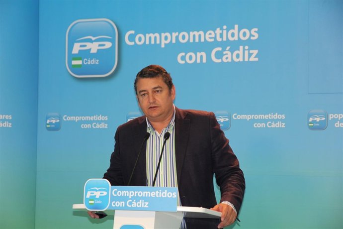 Antonio Sanz, presidente provincial del PP de Cádiz