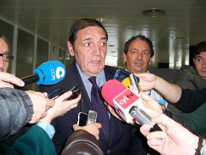 Antonio María Sáez, durante la inauguración de las jornadas.