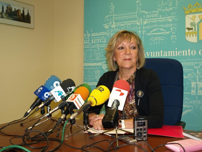 Cristina Klimowitz, en la presentación del proyecto.       