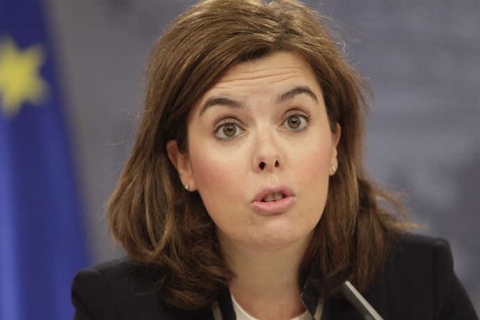 Soraya Sáenz de Santamaría y Cristóbal Montoro