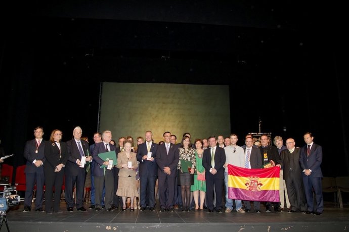 Entrega de las Medallas de la Provincia de Huelva.