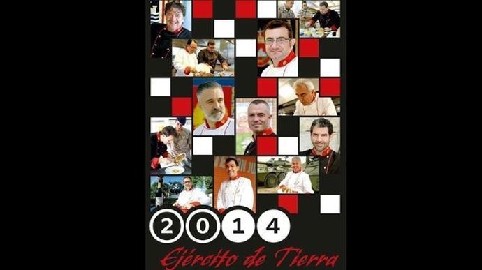 Portada del calendario 2014 del Ejército de Tierra