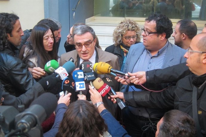 Àngel Ros (Agrupament Socialista) y Joan Ignasi Elena (Avancem)