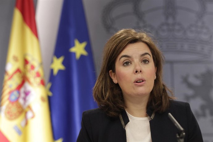 Soraya Sáenz de Santamaría y Cristóbal Montoro