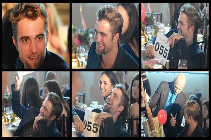 Pattinson más sonriente que nunca 