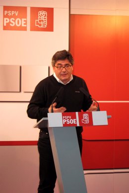 Alfred Boix, en rueda de prensa.