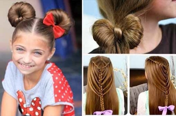 Peinados niña originales