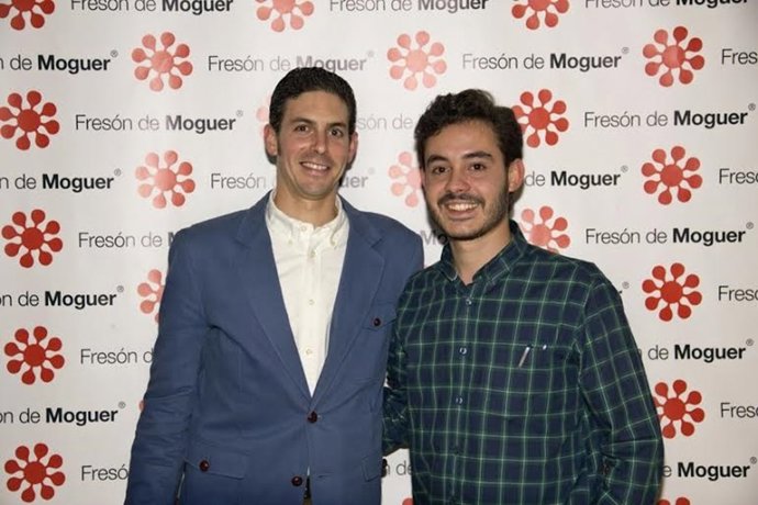 Promotores de la campaña de imagen 'Fresón de Moguer'. 
