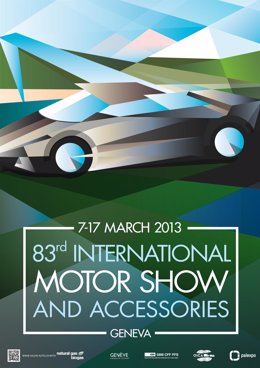 Poster Salón Internacional del Automóvil de Ginebra 2013