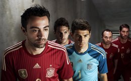 Xavi, Casillas, Koke, Iniesta y Ramos