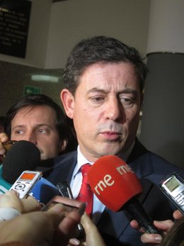 El secretario xeral del PSdeG, José Ramón Gómez Besteiro