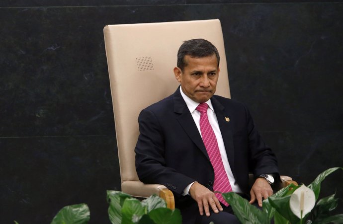 El presidente peruano, Ollanta Humala.