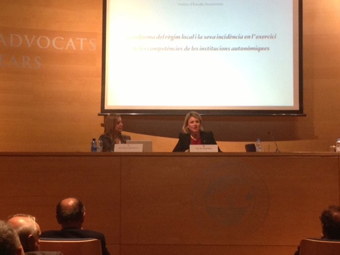 Núria Riera en clausura jornadas