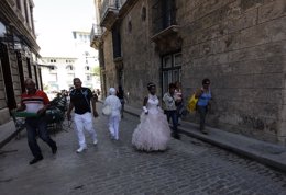 La Habana, Cuba, niña celebrando los quince