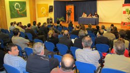 Biel Barceló en asamblea PSM