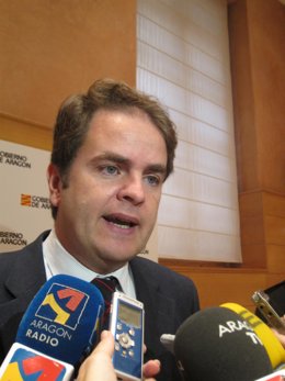 El consejero de Política Territorial e Interior de Aragón, Antonio Suárez.